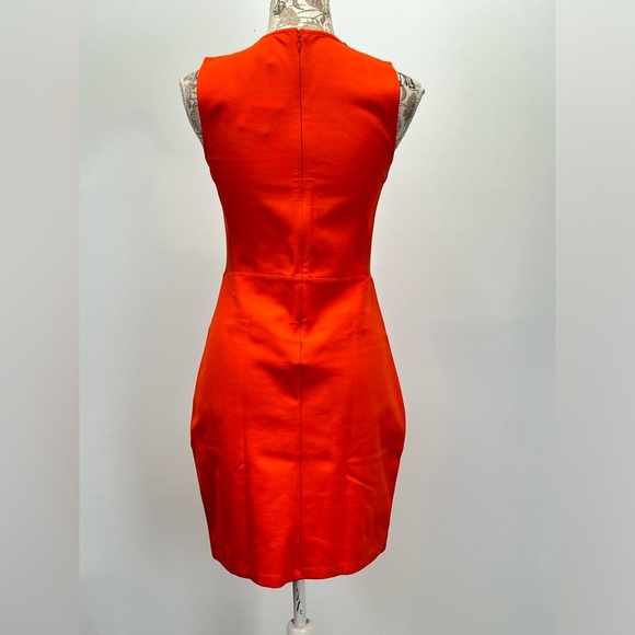 Poppy red FRENCH CONNECTION bodycon dress‎ size 8. - Picture 6 of 15